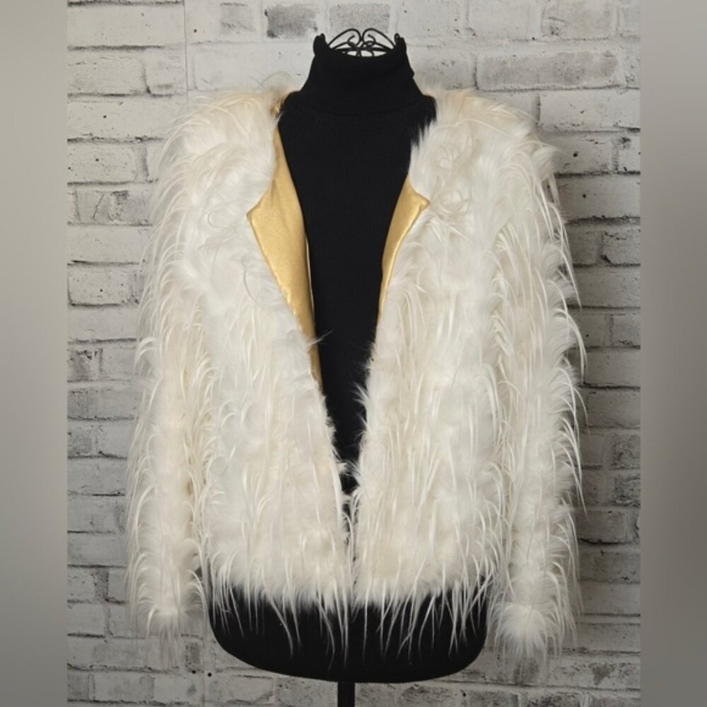 FURious Fur Spiky Crop Jacket - Picture 2 of 11